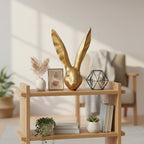 GOLD BUNNY HEAD