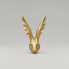 GOLD BUNNY HEAD