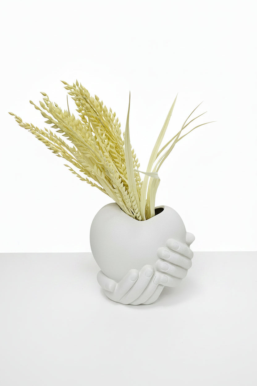 HEART HANDS VASE