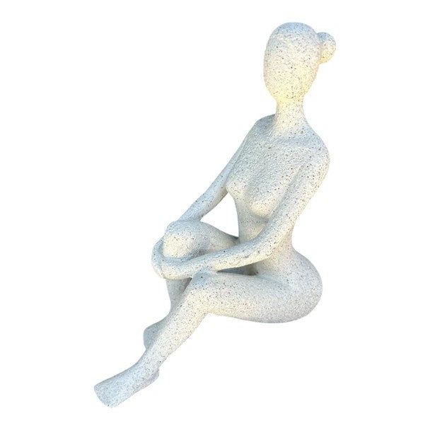 SITTING LADY FIGURE