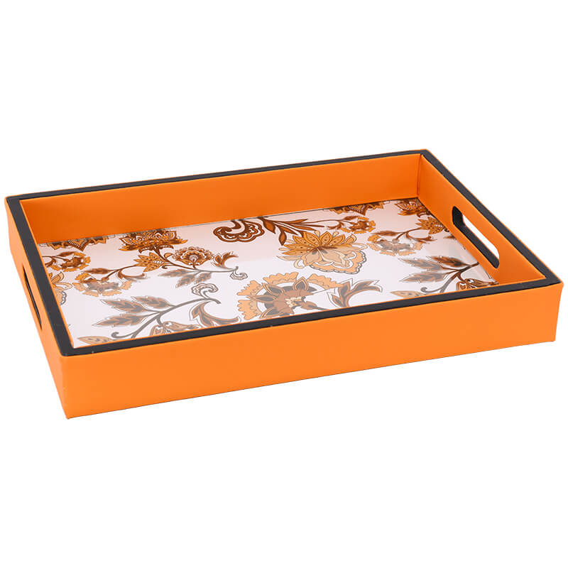 ORANGE DÉCOR TRAY