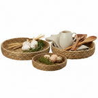 ROUND BASKET TRAY 3 SET