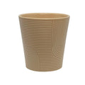 TAN CERAMIC POT