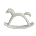 DÉCOR ROCKING WHITE PONY