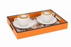 ORANGE DÉCOR TRAY
