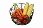 ROUND WIRED BASKET SMALL