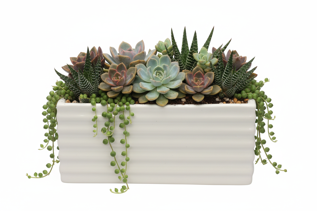 SUCCULENT MINI RECT PLANTER