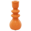 BURNT ORANGE CANDLE HOLDER